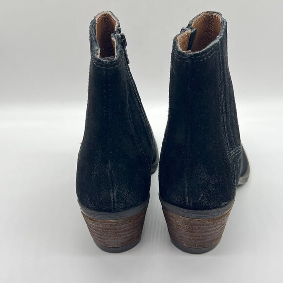 Josef Seibel 37 EU 6 - 6.5 US Daphne 44 Black Suede Leather Ankle Boots Shoes - Picture 7 of 14